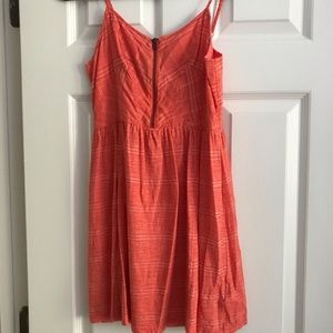 Beautiful salmon orange sundress